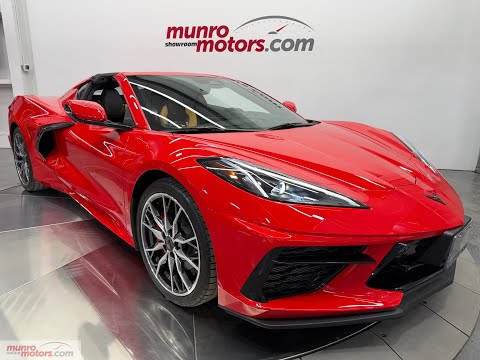 2024 Chevrolet Corvette Stingray Coupe 3LT in Red for sale at Munro Motors in Brantford, ON