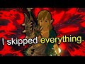I started over... and went straight to Ganondorf.