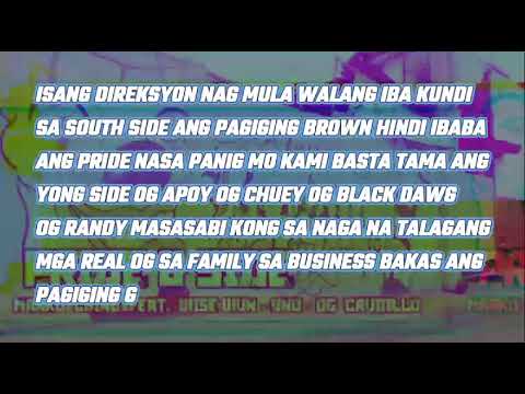 Marko Chino - PRIDE & SIDE feat. Wise Wun | Uno & OG Caudillo (Lyrics Video)