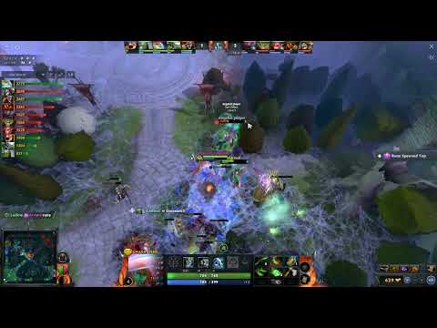 Yatoro - Naga Siren Safelane vs Boom Ember Spirit | Dota 2 7.32dc Gameplay