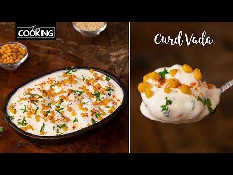 Curd Vada Recipe | Dahi Vada | South Indian Style Thayir Vadai | Curd Vadai | Perugu Vada