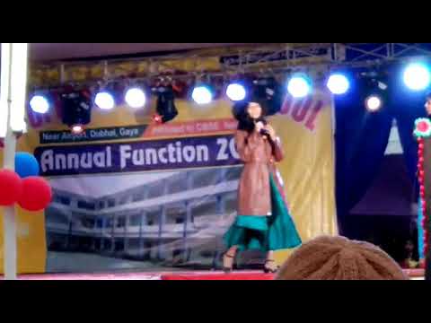 Anisha Sharma My heart will go on cover on stage