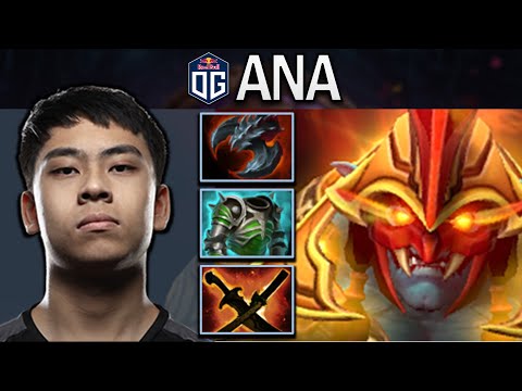 OG.ANA SMURF HUSKAR WITH CUIRASS & 24 KILLS - DOTA 2 7.31B GAMEPLAY