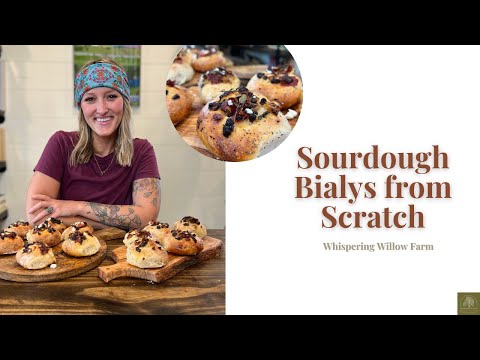 How to Make Sourdough Bialys from Scratch