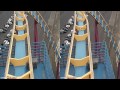 Scream 3D On Ride Six Flags Magic Mountain