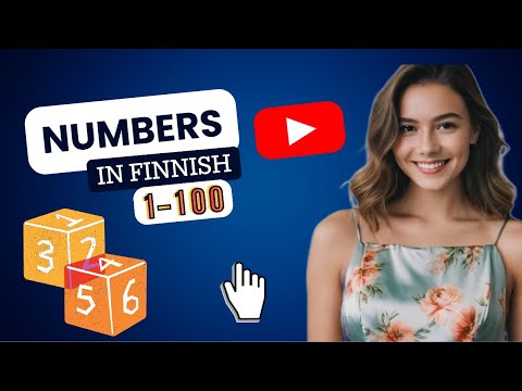 Learn Finnish : Numbers 1-100 | Numerot
