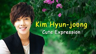 kim Hyun-joong Cute Expression  kim Hyun-joong Wha