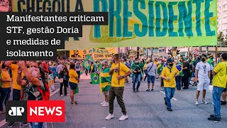 Capitais brasileiras registram manifestações em apoio a Bolsonaro no dia do trabalho