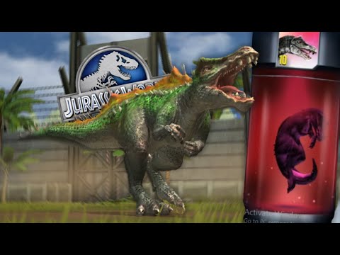 SPINOTASUCHUS MAX LEVEL 40 | Jurassic World: The Game Ep 4 HD