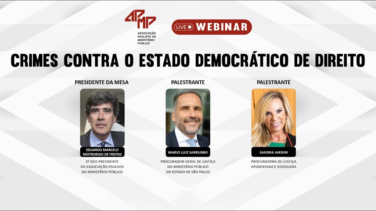 CRIMES CONTRA O ESTADO DEMOCRÁTICO DE DIREITO