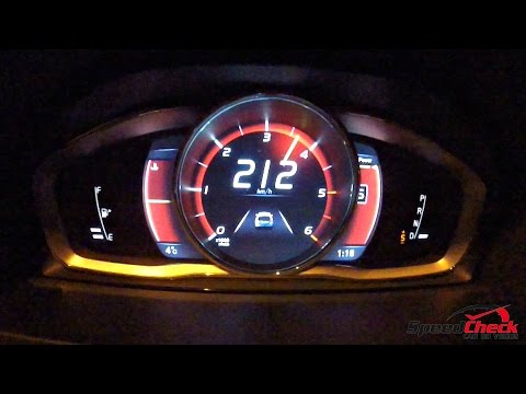 2016 Volvo V60 Cross Country D4 - 0-212km/h Acceleration Test