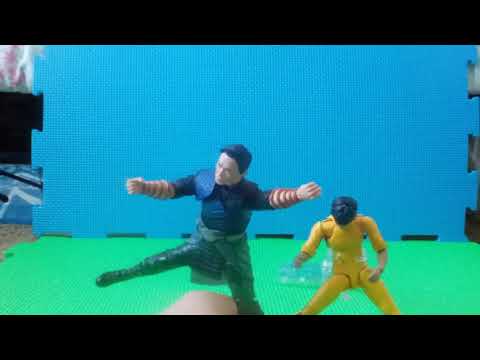 stop motion Bruce lee