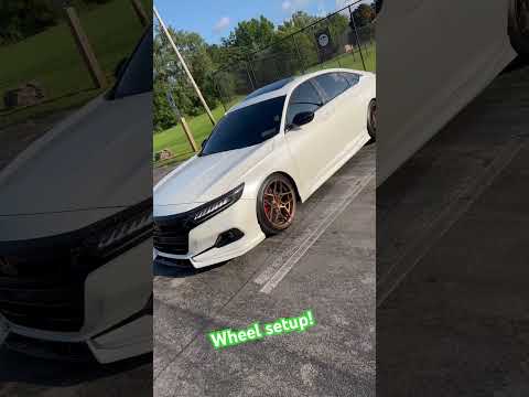 My wheel setup on this beast accord