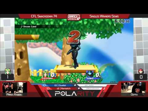 CFLS74 - PrinceRamen (Palutena) vs Depth (Samus) - WSF