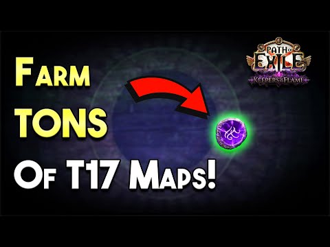 PRINT Tier 17 Maps with Settlers League! — Keepers of the Flame — PoE 1 3.27
