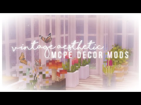 Insane Mods! Transform Your Minecraft PE with Vintage Vibes ✨🌿☁️