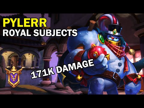 171K Damage Pylerr Bombking Paladins Competitive (Grandmaster) ROYAL SUBJECTS