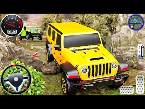 4x4 Offroad Jeep Driving Simulator 3D - Drive SUV 4x4 jeep Offroad Game - Android GamePlay