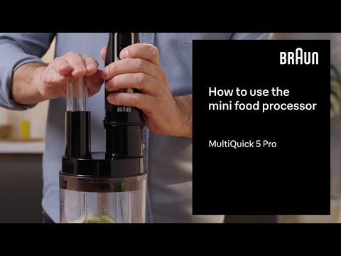 MultiQuick 5 Pro | How to use the mini food processor