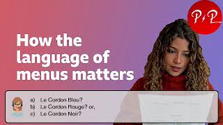6Mins - How the language of menus matters