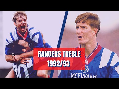 Rangers 1992/93 Treble season (5 in a row)