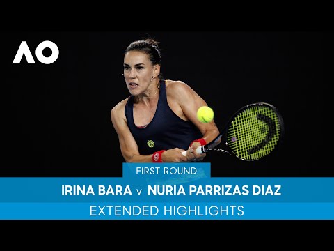 Irina Bara v Nuria Parrizas Diaz Extended Highlights (1R) | Australian Open 2022