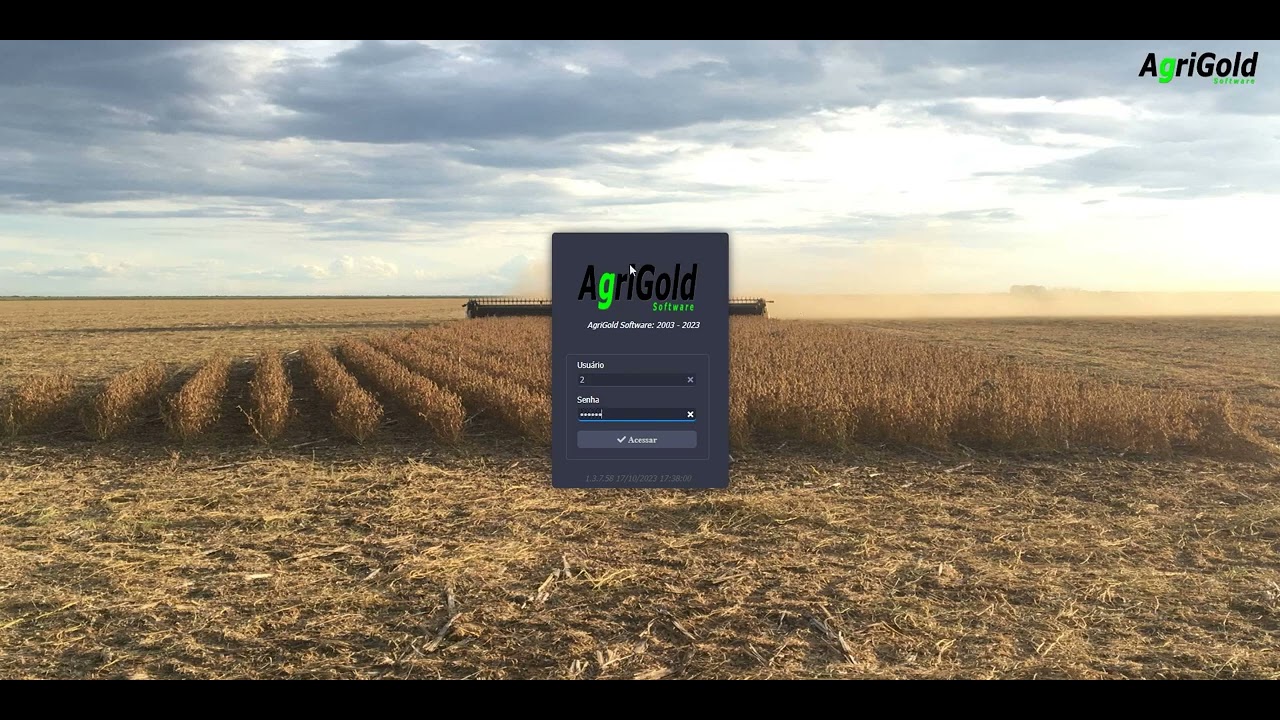 AgriGold ERP Web - Apresentação 2023
