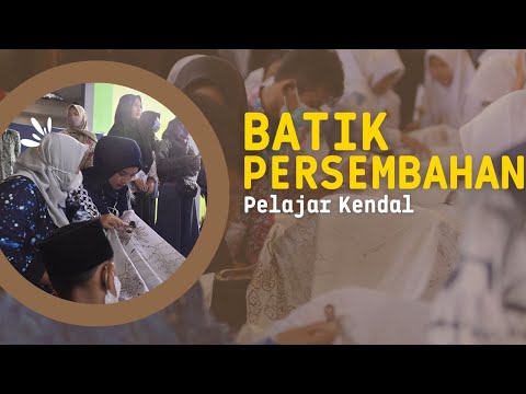 MENYAMBUT HARI BATIK NASIONAL, GABUNGAN PELAJAR MEMBATIK POTENSI KENDAL