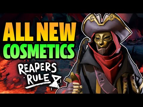 HOW To unlock the new REAPER COSMETICS In Sea of Thieves