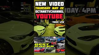 BEST RACES VIDEO TODAY AT 4PM TEASER GT500, G80 M3, C6 VETTE, F82 M4, ZL1 #meet #carracing #racing