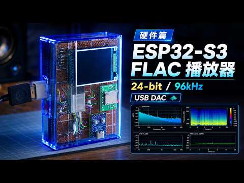 I Built a DIY ESP32 Lossless Audio Player!EP01 Hi-Res FLAC via USB DAC (Hardware Overview)