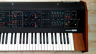 Video thumbnail for MAXI-KORG 800DV Duophonic Analog Synthesizer *The Year 1975* by RetroSound