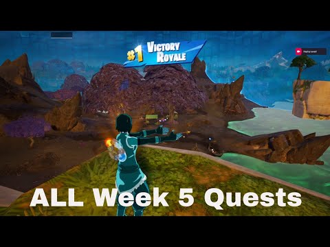 ALL Week 5 Quests - Complete Guide #fortnitechapter5 | Fortnite