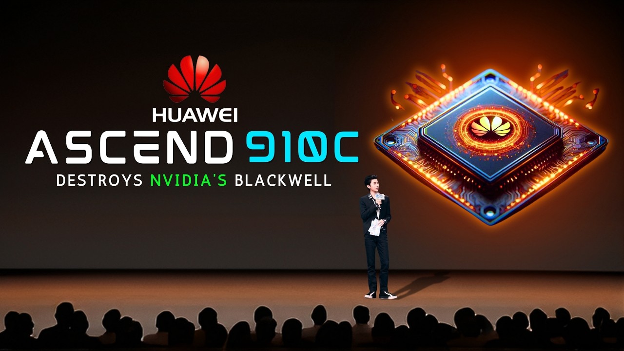 This NEW Huawei AI Chip Is SCARING Nvidia!