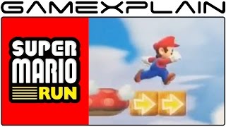 All 4 Levels Super Mario Run Demo Levels w/ Sound (iPad Pro Gameplay)