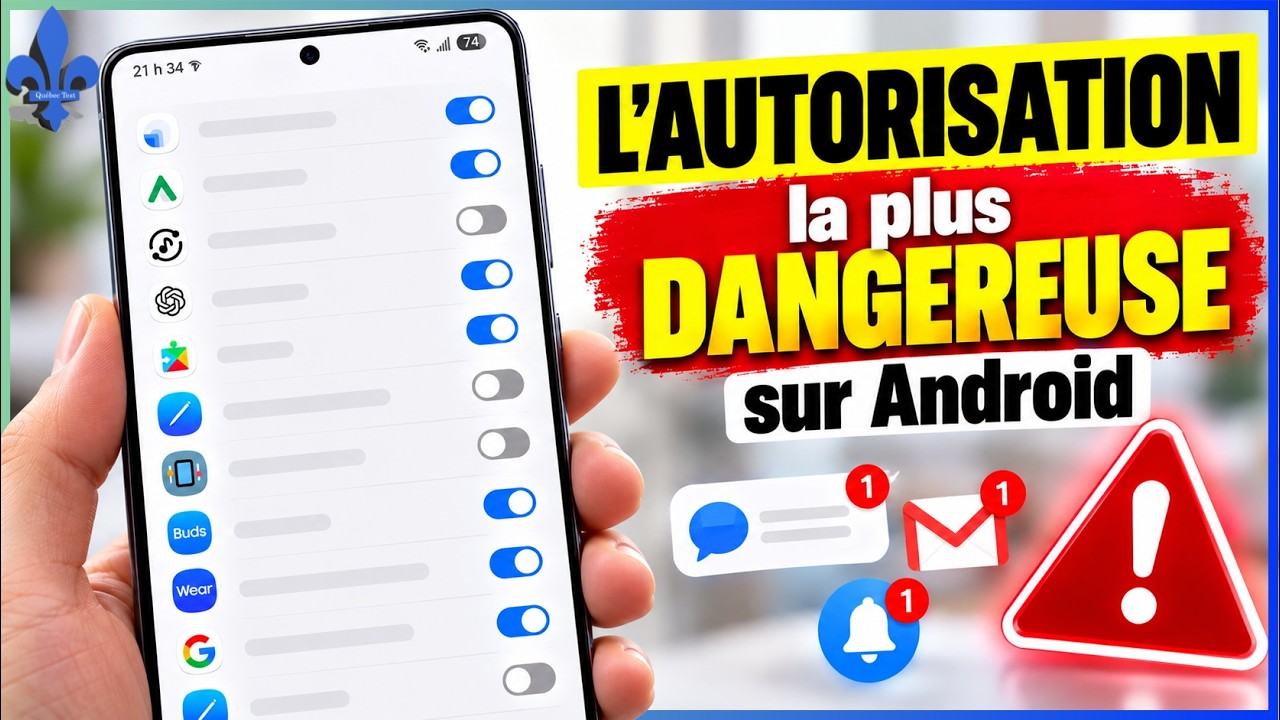 L'autorisation Android la plus DANGEREUSE sur votre téléphone — Désactivez la !