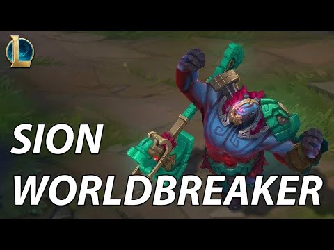 Worldbreaker Sion Skin Spotlight from League of Legends