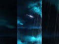 Heavy Rain Sound With Thunderstorm Stress Relief Shorts Youtubeshorts Short Nature