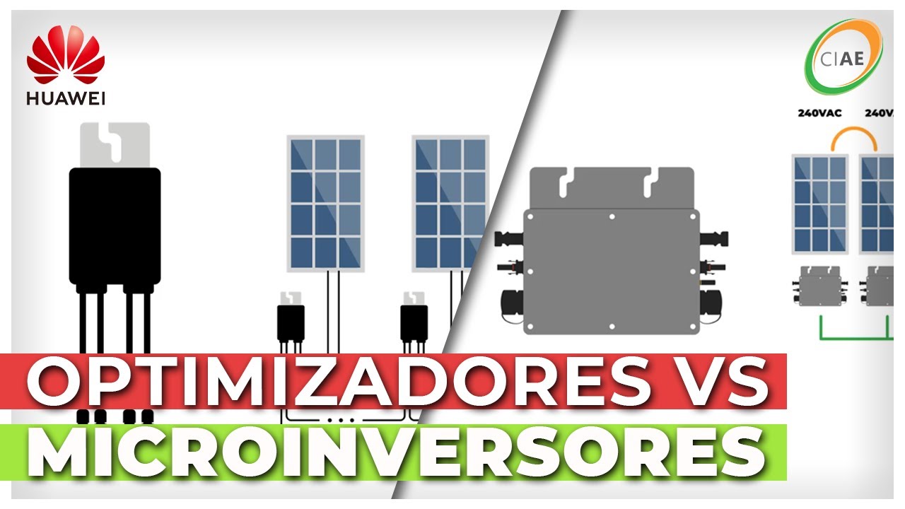 Microinversores u Optimizadores: ¿Cuales son las diferencias y similitudes?