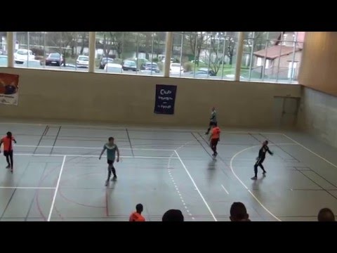 32ème Finale Coupe de France Futsal : CSA Doullens - Paris Acasa 13/02/16 1ère mi temps