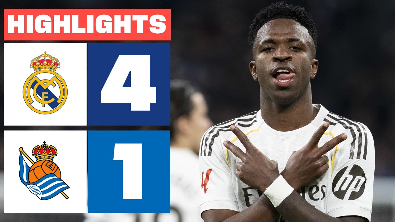 Real Madrid vs Real Sociedad Highlights