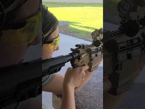 Happy Tourists  first time AR15 shooting 02/24/24