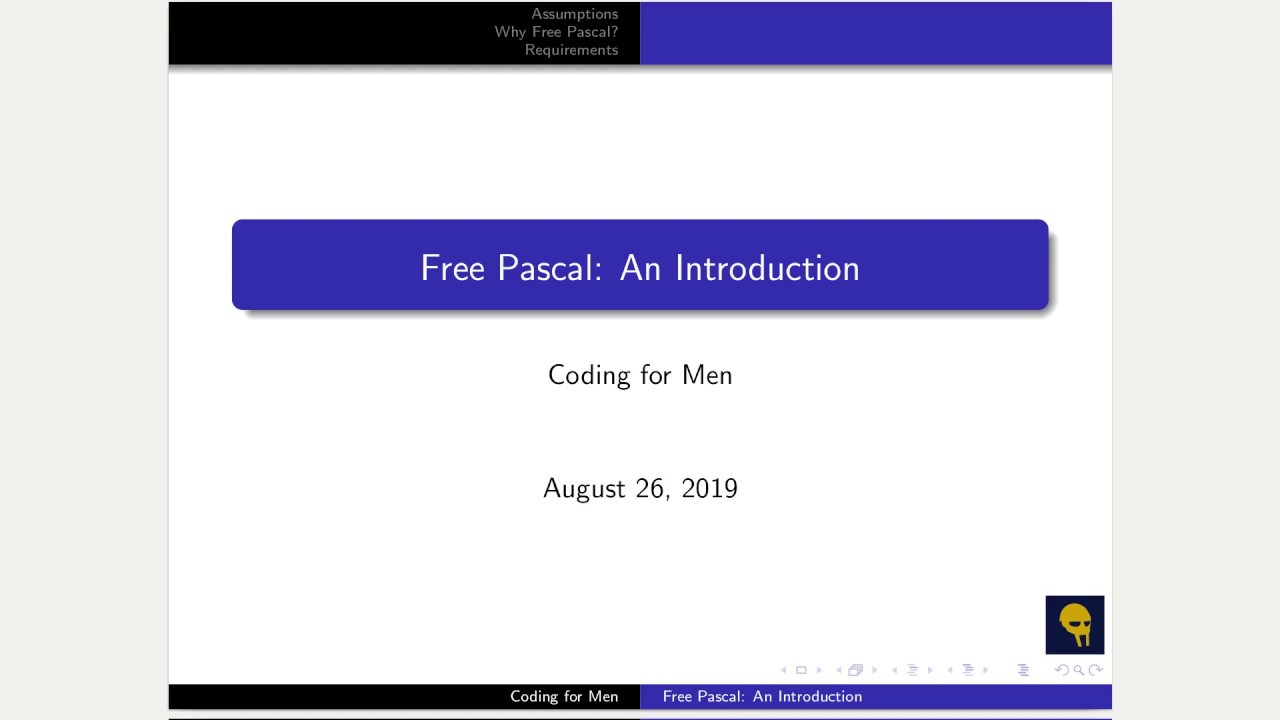 Free Pascal: An Introduction