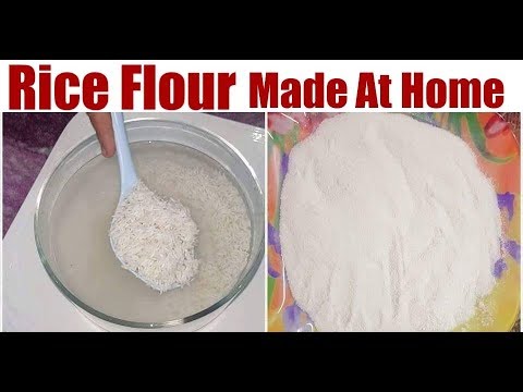 How to Make Rice Flour at Home