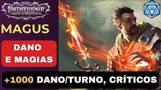 Pathfinder Wrath of the Righteous Magus Sword Saint - Build Gish Spellblade