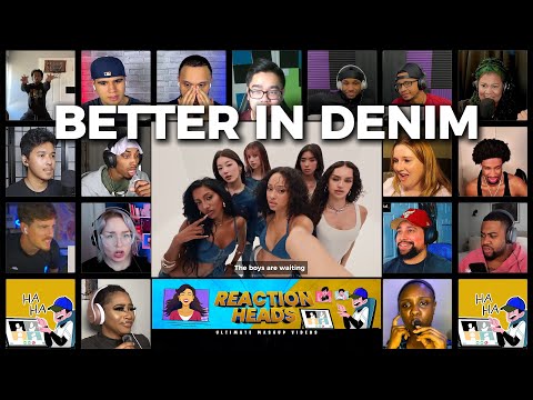 Better in Denim Gap Ad by Katseye (Reaction Mashup and Lyrics)