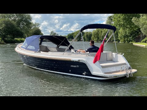 Electric Interboat Intender 820 introduction and Thames trial