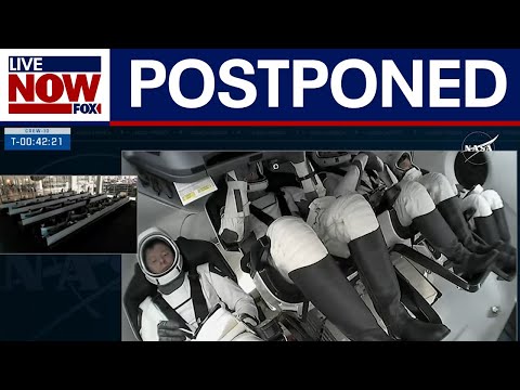 Video | NASA SpaceX Crew-10 rocket launch scrubbed, rescheduled for Friday  | LiveNOW from FOX