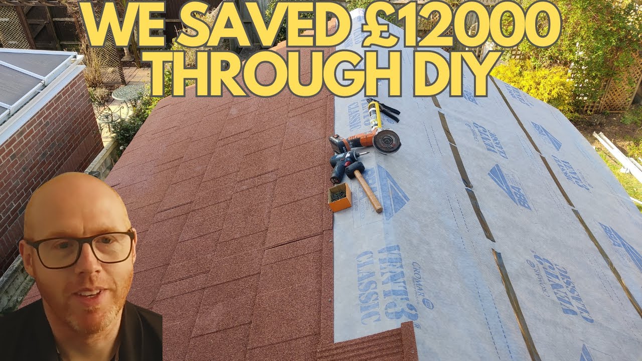 DIY Leka Insulated Conservatory Solid Tiled Roof DAY 1