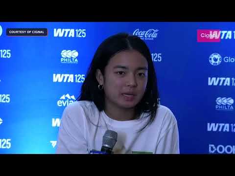 Alex Eala reflects on pressure and privilege